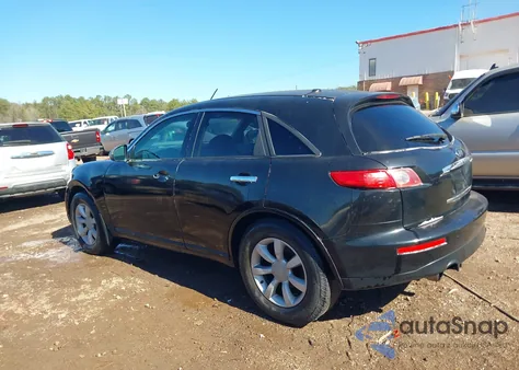 2005 Infiniti Fx35 из США, поврежденный, VIN JNRAS08W15X214341